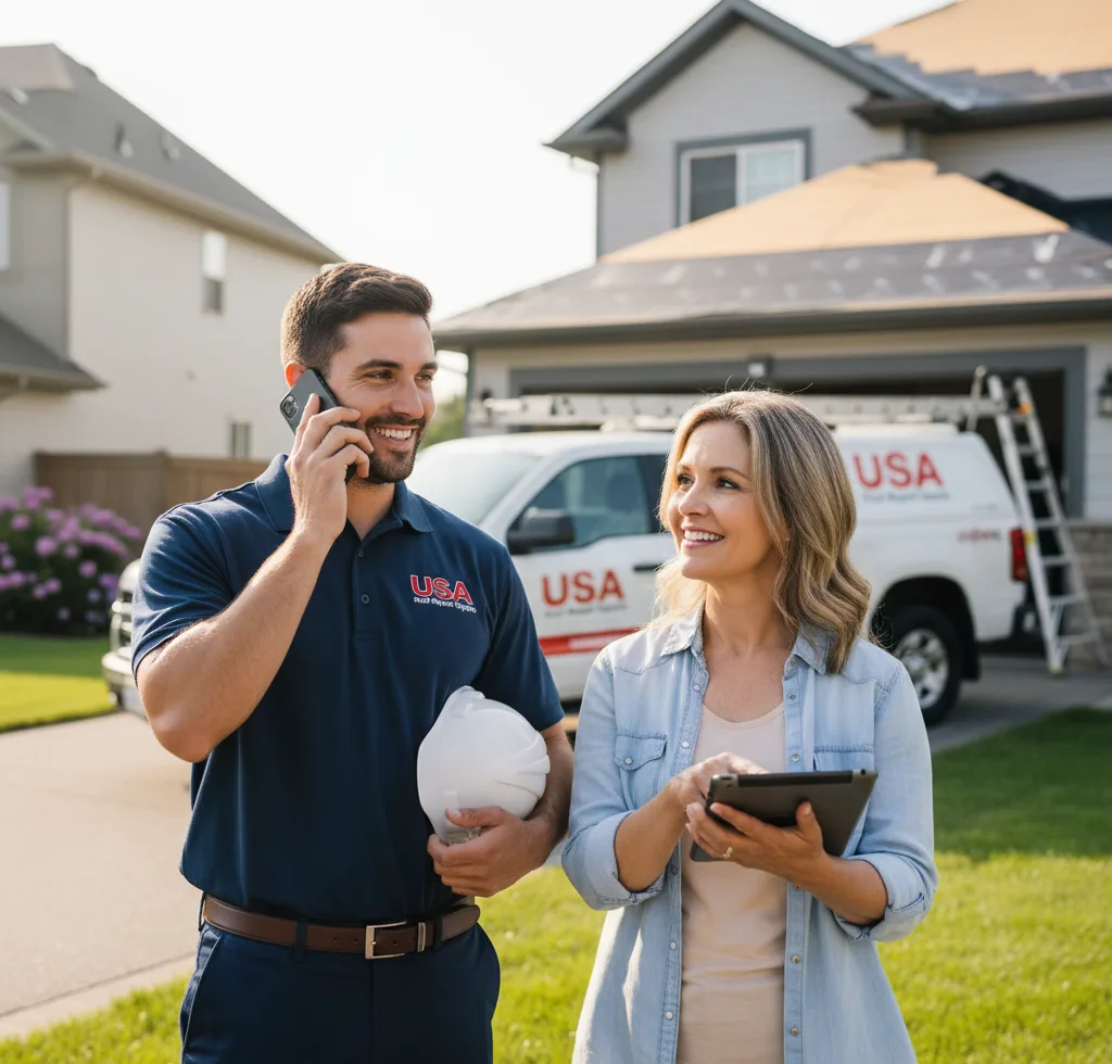 USA Roof Repair Experts customer support in Fort Bragg